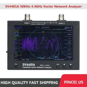 SV4401A 50KHz-4.4GHz VNA Analyzer Vector Network Analyzer 100DB Dynamic 7" IPS - Bild 1 von 9