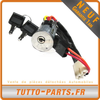 Neiman De Direction Antivol Avec Clés Renault Clio I Espace II R19 - 7700805669 - Photo 1/2