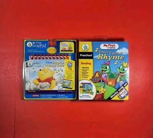 My First LeapPad: Pooh's Honey Tree & Once Upon A Rhyme Preschool Reading (NEW) - Picture 1 of 7