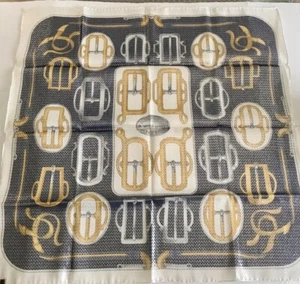 BRAND NEW IN BOX W/ TAGS 100% Authentic HERMÈS CARRE GLITTER SILK SCARF - Picture 1 of 12