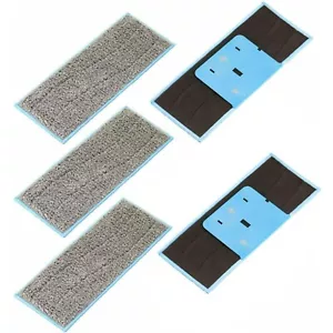 5 Pack Washable Wet Mopping Pads Reusable Wet Pads For iRobot Braava Jet M6 - Picture 1 of 6