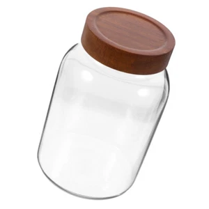 Borosilicate Glass Sealed Tank Grain Containers Kitchen Canisters - Picture 1 of 12