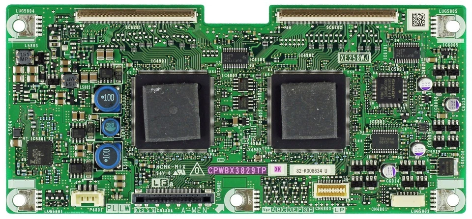 Placa T-Con LCD 52" NÍTIDA LC-52D64U CPWBX3829TPXK Foto 1 de 1