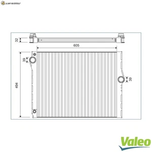 KÜHLER MOTORKÜHLUNG 701172 FÜR BMW N63B44B/A 4.4L 8cyl 7 F01, F02, F03, F04 6.0L - Picture 1 of 9