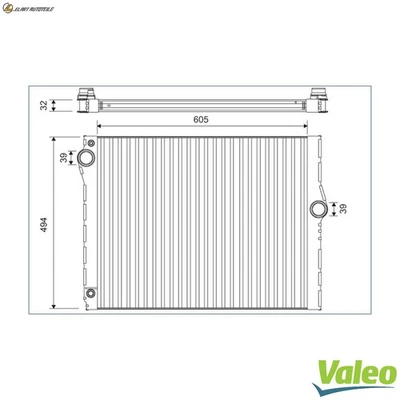 KÜHLER MOTORKÜHLUNG 701172 FÜR BMW N63B44B/A 4.4L 8cyl 7 F01, F02, F03, F04 6.0L - Image 1 of 4