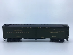 HO Walthers 932-5478 Rock Island GACX Wood Reefer with GSC Truck RI #4923 - Picture 1 of 4
