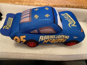 Peluche Disney Pixar Cars 7.5" Ty Rust-eze Lightning McQueen *usado/sin etiqueta* f2 - Imagen 1 de 7