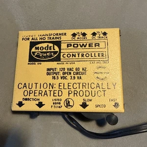 Model Rectifier Power Pack 501 Train Transformer Controller HO DC Vintage Tested - Picture 1 of 2