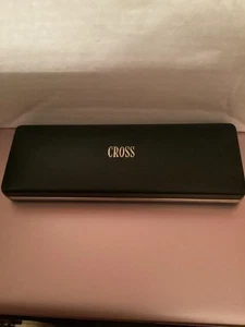 Stylish CROSS Silver Tone Ball Point Pen Original Box. Needs Ink Refill - Picture 1 of 4