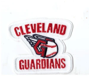 NEW 3 x 4 1/2" Cleveland Guardians IRON ON PATCH FREE SHIP - Picture 1 of 1
