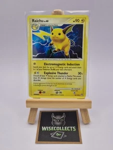 Raichu Holo 15/123 Mysterious Treasures Holo Rare 2007 Lv 40 Pokemon - Picture 1 of 4