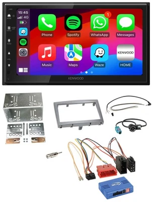 Kenwood Lenkrad USB DAB 2DIN Bluetooth Autoradio für Porsche Boxster 2004-2009 - Bild 1 von 4