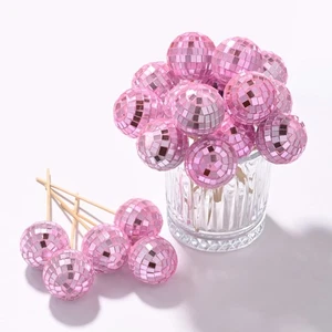 AplusChoice 20PCS 1.6" Small Disco Ball Mirror Mini Hanging Events Wedding Party - Picture 1 of 9