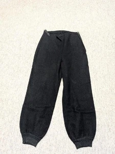 vintage 1930s wool pants CHIPPEWA woolen mills 30x30 black HUNTING lumberjack - Picture 1 of 9
