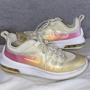 Nike Air Max Axis BQ0126-101 Women’s Size 6.5 White Pink Gold Gradient Shoes - Picture 1 of 10