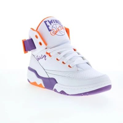 Ewing Athletics 33 HI baskets pour hommes en cuir blanc - Photo 1/4