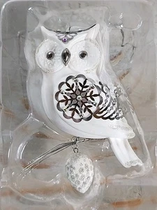 Hallmark ornament WINTER WHITE OWL Limited Edition 2017 - Picture 1 of 5