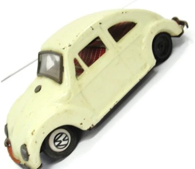Volkswagen 1200 vintage de metal blanco hecho en Japón Foto 1 de 4