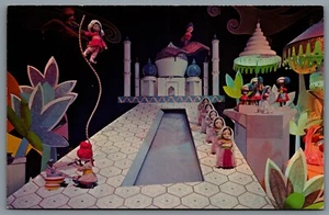 Postcard Anaheim CA c1960s India Its a Small World DT-35942-C Disney Fantasyland - Picture 1 of 2