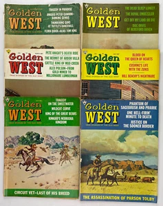 Golden West, Complete Vol. 3, 1966-1967, Vintage Western History, Pulp, Lot of 6 - Picture 1 of 24