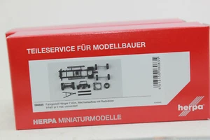Herpa 080835 Trailer chassis for swap body wheelsets 1:87 H0 NEW in OVP - Picture 1 of 2