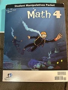Math Grade 4 Student Manipulatives Packet 3rd Edition Paperback NEW - Picture 1 of 1