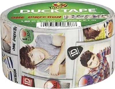 1D One Direction Duct Tape Roll NEW VERY RARE DISCONTINUED duck brand 1.88"x10yd - Image 1 of 2