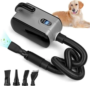 Dog Dryer,3800W Dog Hair Dryer with LED Display,High Velocity Professional Pe... - Picture 1 of 5