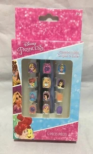 Disney Princess Press On Nails 12 Pieces New - Picture 1 of 3