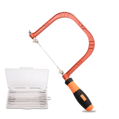 Sierra de traste de 5" para carpintería sierra de afrontar manual con 20 hojas de 130 mm herramienta de corte hágalo usted mismo Foto 1 de 4