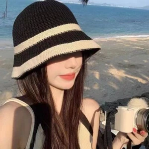 Thin Bucket Hat Breathable Beach Cap New Fashion Fisherman's Hat Spring Summer - Picture 1 of 15