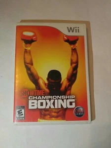 Showtime Championship Boxing (Nintendo Wii, 2007) - Picture 1 of 7