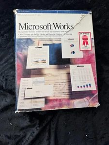 Microsoft Works Version 2.0 - 5.25 Media - Picture 1 of 6
