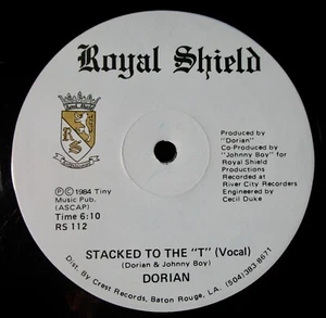 Dorian "Stacked to the "T" 12" Single on Royal Shield 1985.  Electronic, Funk - Picture 1 of 2