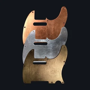 FRANCHIN Mars pickguard Glossy METALLIC LEAF for T-type guitar *MADE TO ORDER - Foto 1 di 11