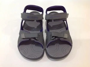 Columbia Techsun Sandals Gray/Purple Kids US 8 - Picture 1 of 4