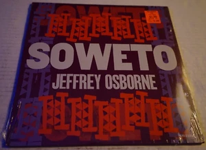 Jeffrey Osborne Soweto  Record LP Single 1986 45 Rpm New Factory Sealed Oop - Picture 1 of 4