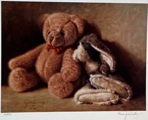 Jim Daly MY BEST FRIENDS Signed Limited Edition Print COA & Portfolio 266/950 - Picture 1 of 8