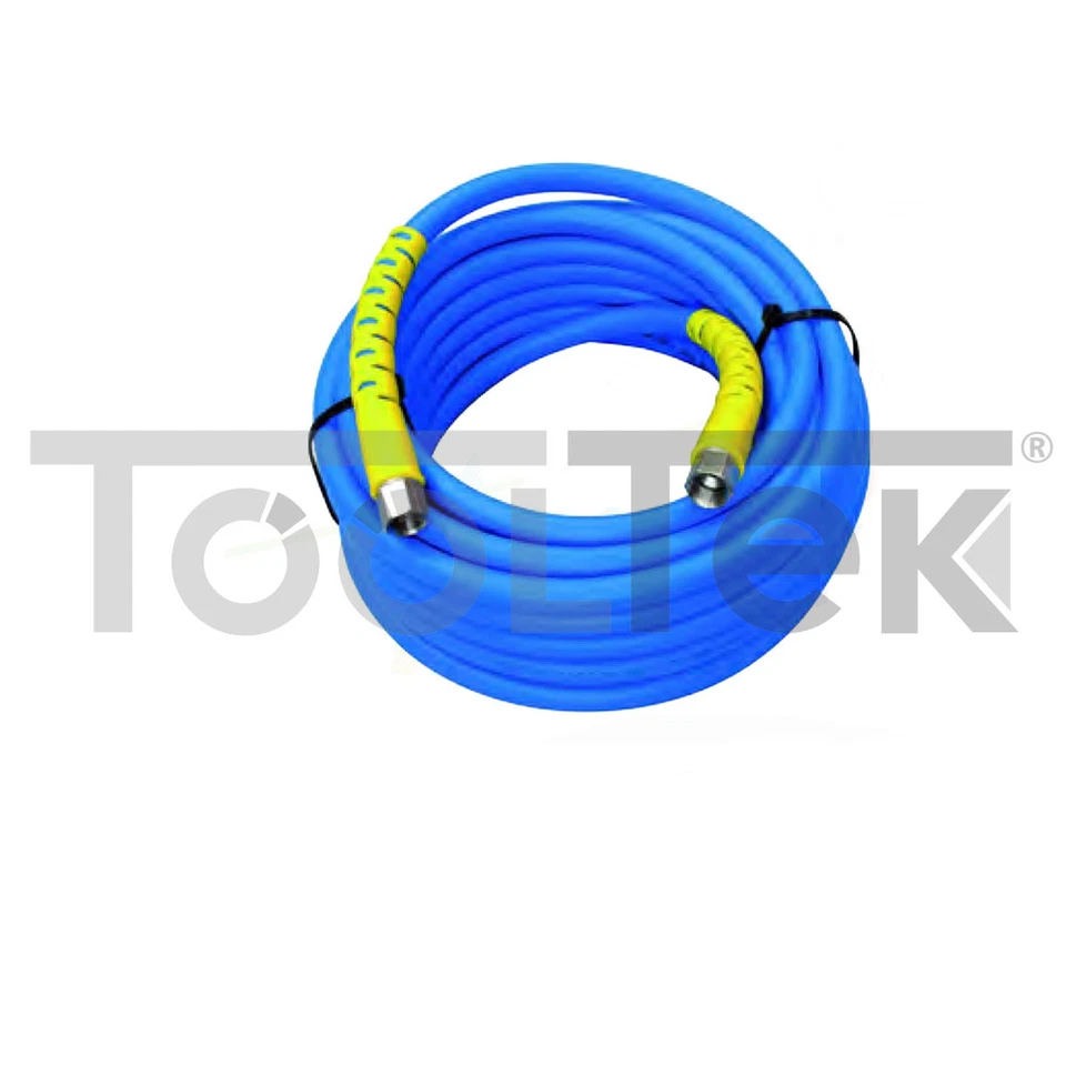 TUBO PVC RETINATO PER ARIA COMPRESSA RACCORDATO ATTACCO 1/4" 8x13 15mt TOOLTEK - Immagine 1 di 1