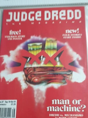 Judge Dredd Megazine #37 Issue Comic Book 2000AD Rare Vol 2 UK  Nm Free P&P - Image 1 of 3