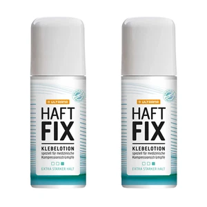 Ultrana HaftFix 2x 60 ml Roll-On Hautfreundlicher Kleber Kompressionsstrümpfe - Bild 1 von 1