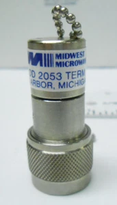 2053 MIDWEST MICROWAVE/MICROLABFXR ATTENUATOR TYPE N 0-4 GHZ ALT. PN: TA-H07 NOS - Picture 1 of 8