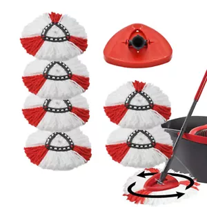 7/SET Ersatz Wischbezug für Vileda Turbo Wischmop Easy Wring Clean Moppkopf Mop - Bild 1 von 12
