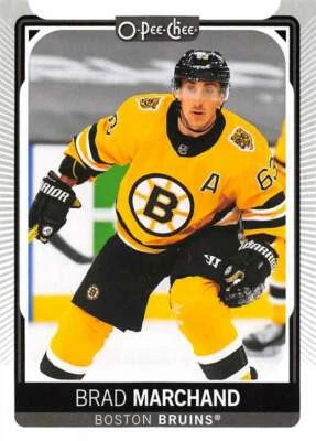 2021-22 O-Pee-Chee #18 Brad Marchand Boston Bruins - Image 1 of 2