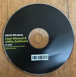 Asus Wireless User Manual & Utility Software RT-N66R Dual-Band Wireless - N900 - Picture 1 of 2