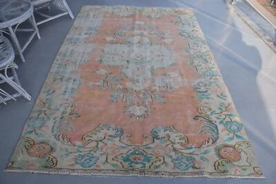 Vintage Rug, Anatolian Rugs, Moroccan Rug, 5.5x8.7 ft Large Rug, Turkish Rug - Image 1 of 4