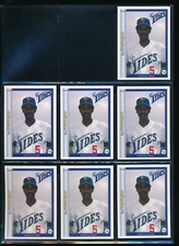 Lot (7) 1995 Coastal Forms & Data #3 Ron Washington Norfolk Tides (BR59) SWSW6