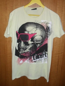 FISHBONE SKATE SKULL T-SHIRT STREETWEAR HIP-HOP RAP - Imagen 1 de 1