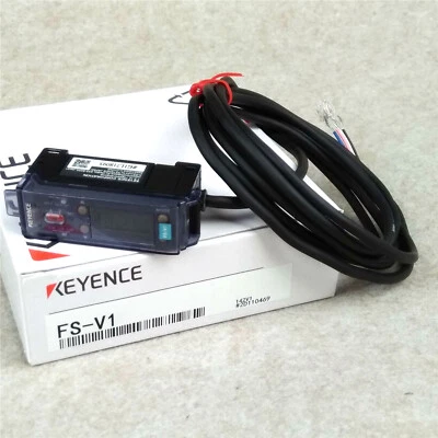 KEYENCE FS-V1 Fiber Amplifier Sensor New ⊕IK - Image 1 of 4