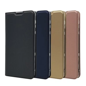 For Sharp AQUOS R3 Magnetic Leather Flip Wallet Phone Case Protector Cover New - Picture 1 of 9